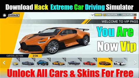 extreme car driving simulator mod apk vip unlocked 2024
